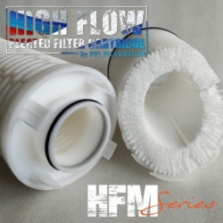 hfm pleated cartridge filter high flow swro bwro  large
